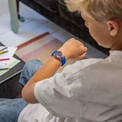 Accutime Time Teacher Watch Spiderman