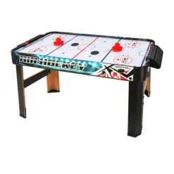 Air Hockey-spill på ben, 98x42x63 cm