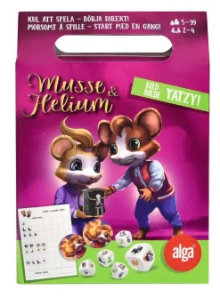 Alga, Musse & Heliums Jakten på terningene