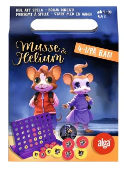 Alga, Musse & Heliums lumske 4-på-rad