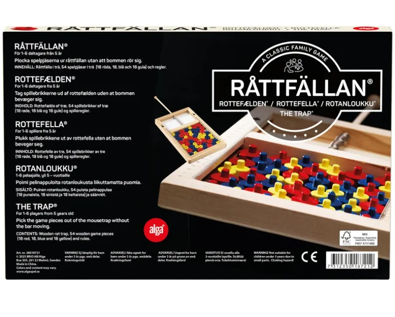 Alga, Rottefellen, Liten