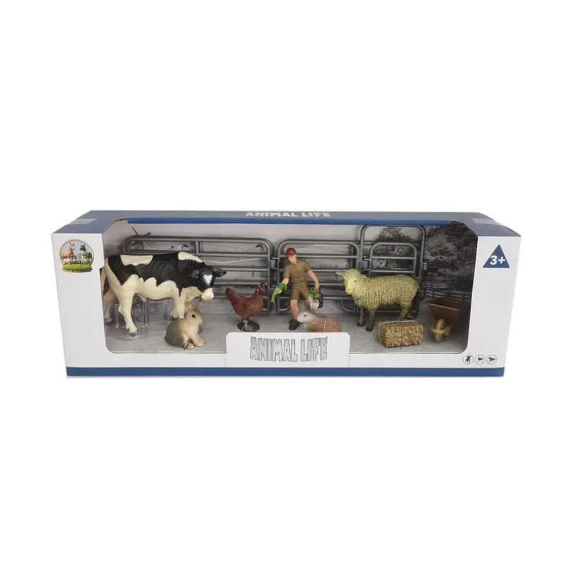 Animal Life, Bonnaksdyr 6 stk med tilbehør