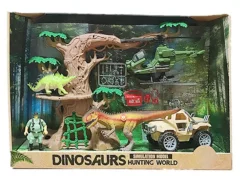 Animal Life - Dino kit med dinosaurer bil , helikopter og j