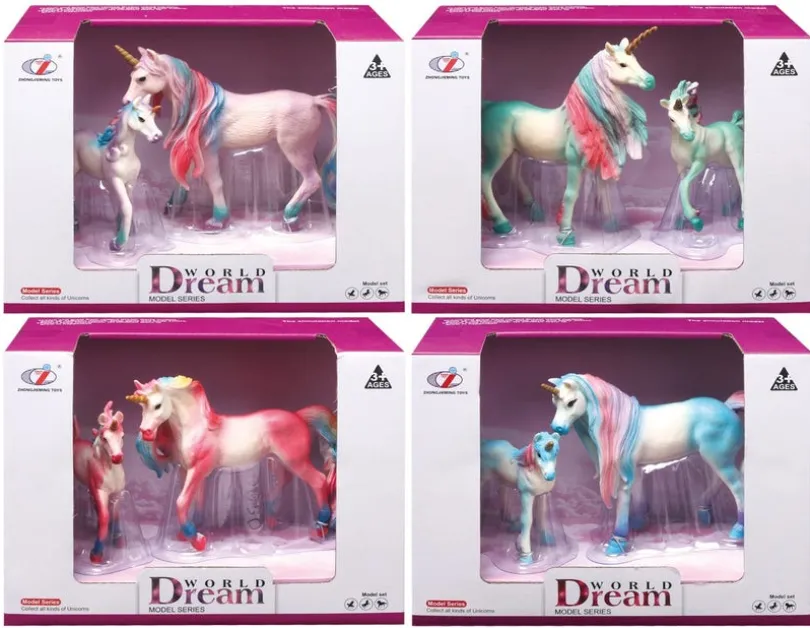 Animal Life - Unicorn med føll