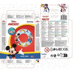 Baderring Mickey Mouse & Donald Duck 56cm – Bestway 3–6 år