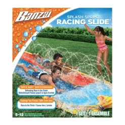 Banzai, Splash sprint racing slide