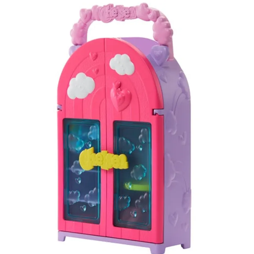 Barbie Chelsea-dukke med garderobe – lekesett med klær og tilbehør
