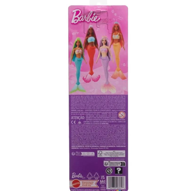 Barbie Core Mermaid 4 - Lila Hår