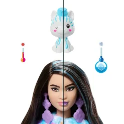 Barbie, Cutie Reveal Color Dreams Zebra