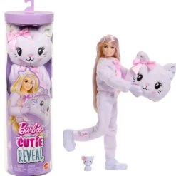Barbie Cutie Reveal Cuddly – Kattunge med 10 overraskelser