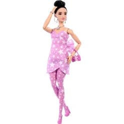 Barbie Deluxe Style - Star wrap dress