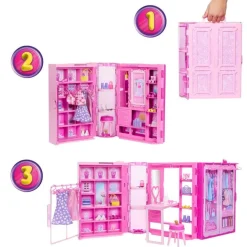 Barbie, Fashion Fun Dream Closet med dukke