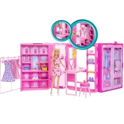 Barbie, Fashion Fun Dream Closet med dukke