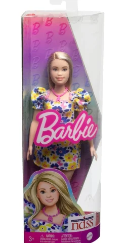 Barbie, Fashionista gul- og blåblomstret