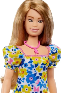Barbie, Fashionista gul- og blåblomstret