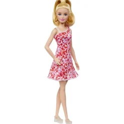 Barbie, Fashionista rosa blomstrete kjole