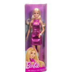 Barbie Fashionistas - Metallicrosa Minikjole