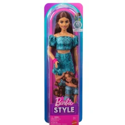 Barbie Fashionistas - Turkis Ormemønster