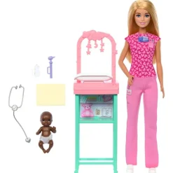 Barbie Karriere Babylege-sett