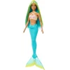 Barbie Mermaid - Blått/Grønt Hår