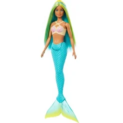 Barbie Mermaid - Blått/Grønt Hår