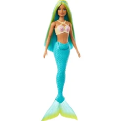 Barbie Mermaid - Blått/Grønt Hår