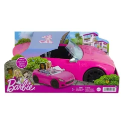Barbie Rosa Cabriolet med rullende hjul