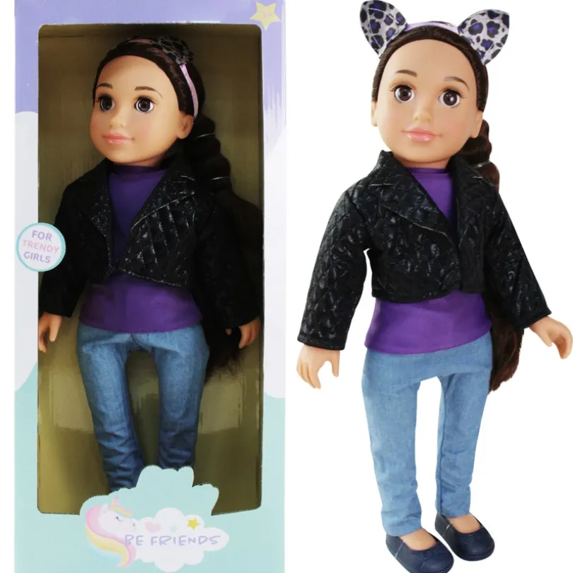 Be Friends - Dukke 46 cm singel, brunette