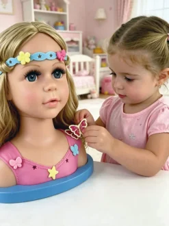 Be Friends Frisyrhode Lilly Blond