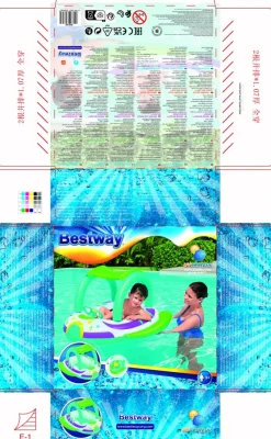Bestway, 1,07M X 1,12M Space Splash Babybåt