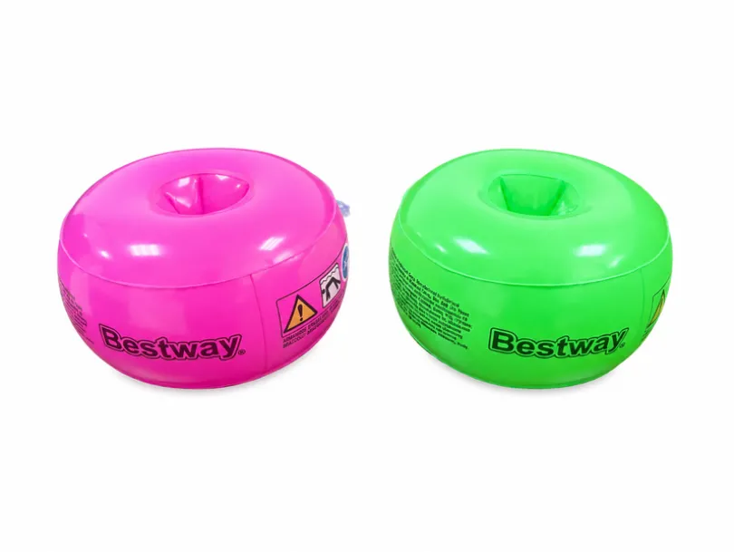 Bestway - Oppblåsbare armpuffer – fargerike & praktiske