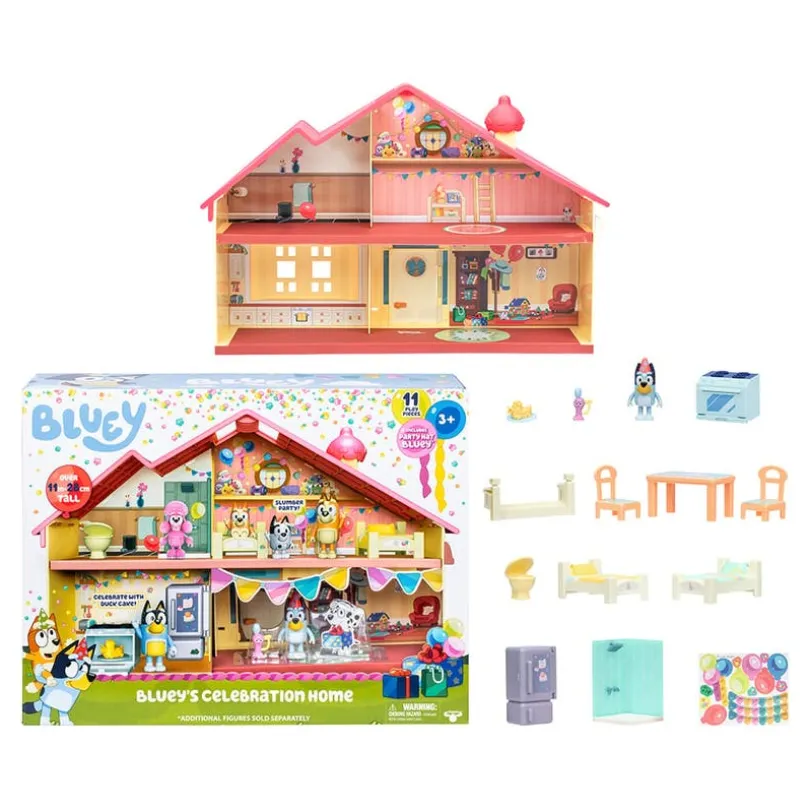 Bluey, Bluey's Birthday Celebration Home Playset