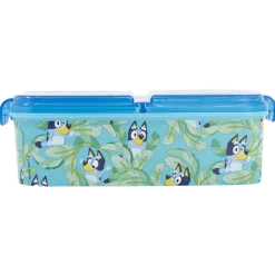 BLUEY Matboks med rom, 18x13 cm