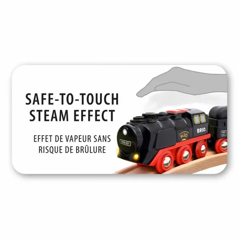 BRIO 33884, Dampdrevet Batteridrevet damptog