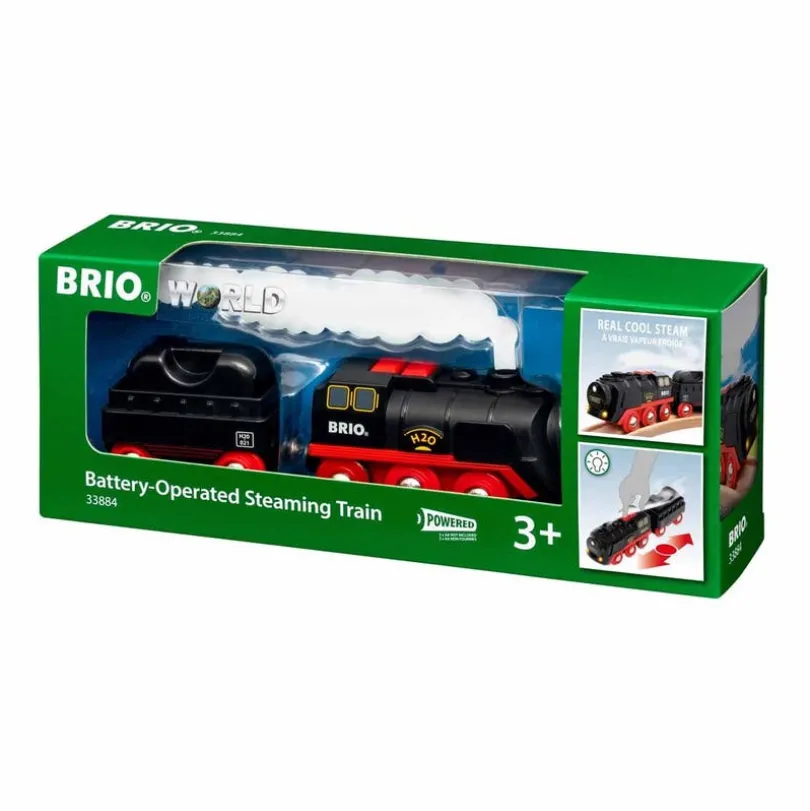BRIO 33884, Dampdrevet Batteridrevet damptog