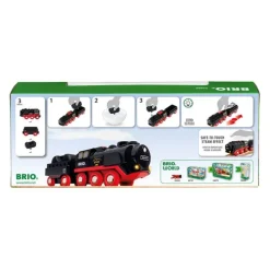 BRIO 33884, Dampdrevet Batteridrevet damptog
