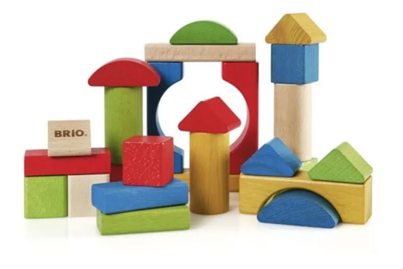 BRIO, Fargede treklosser, 25 stk