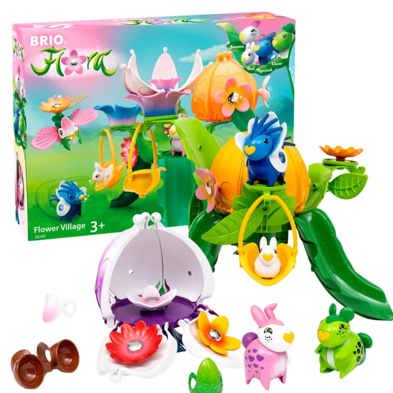 BRIO Flora - Blomsterlandsby