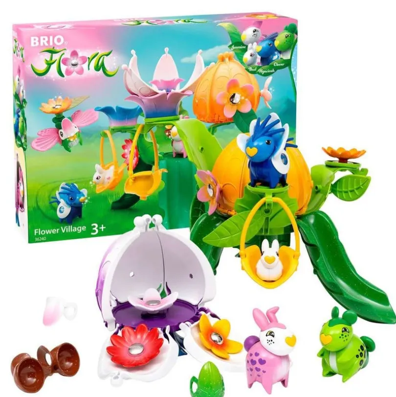 BRIO Flora - Blomsterlandsby