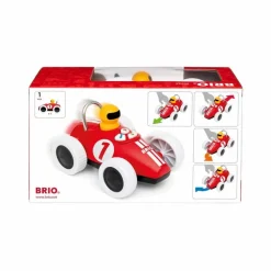 BRIO 30234, Lek & lær actionracer Rød