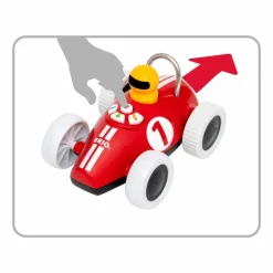 BRIO 30234, Lek & lær actionracer Rød