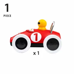 BRIO 30234, Lek & lær actionracer Rød