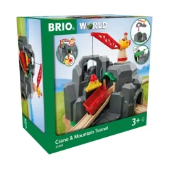 BRIO, Lift & Load 33889 Løftekran og tunnel