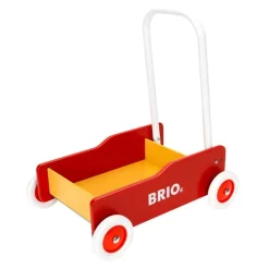BRIO Lære-å-gå-vogn – Gåvogn med justerbart håndtak og brems fra 1 år