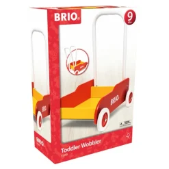 BRIO Lære-å-gå-vogn – Gåvogn med justerbart håndtak og brems fra 1 år
