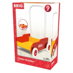 BRIO Lære-å-gå-vogn – Gåvogn med justerbart håndtak og brems fra 1 år