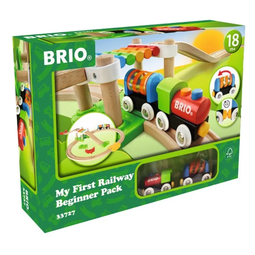 BRIO, My First Railway Startsett