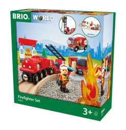 BRIO, Togsett med brannmannstema