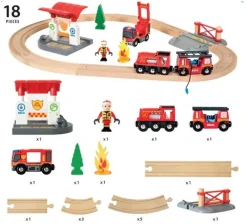 BRIO, Togsett med brannmannstema