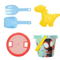 Bøtte sett, Spidey med 5 deler 14 cm